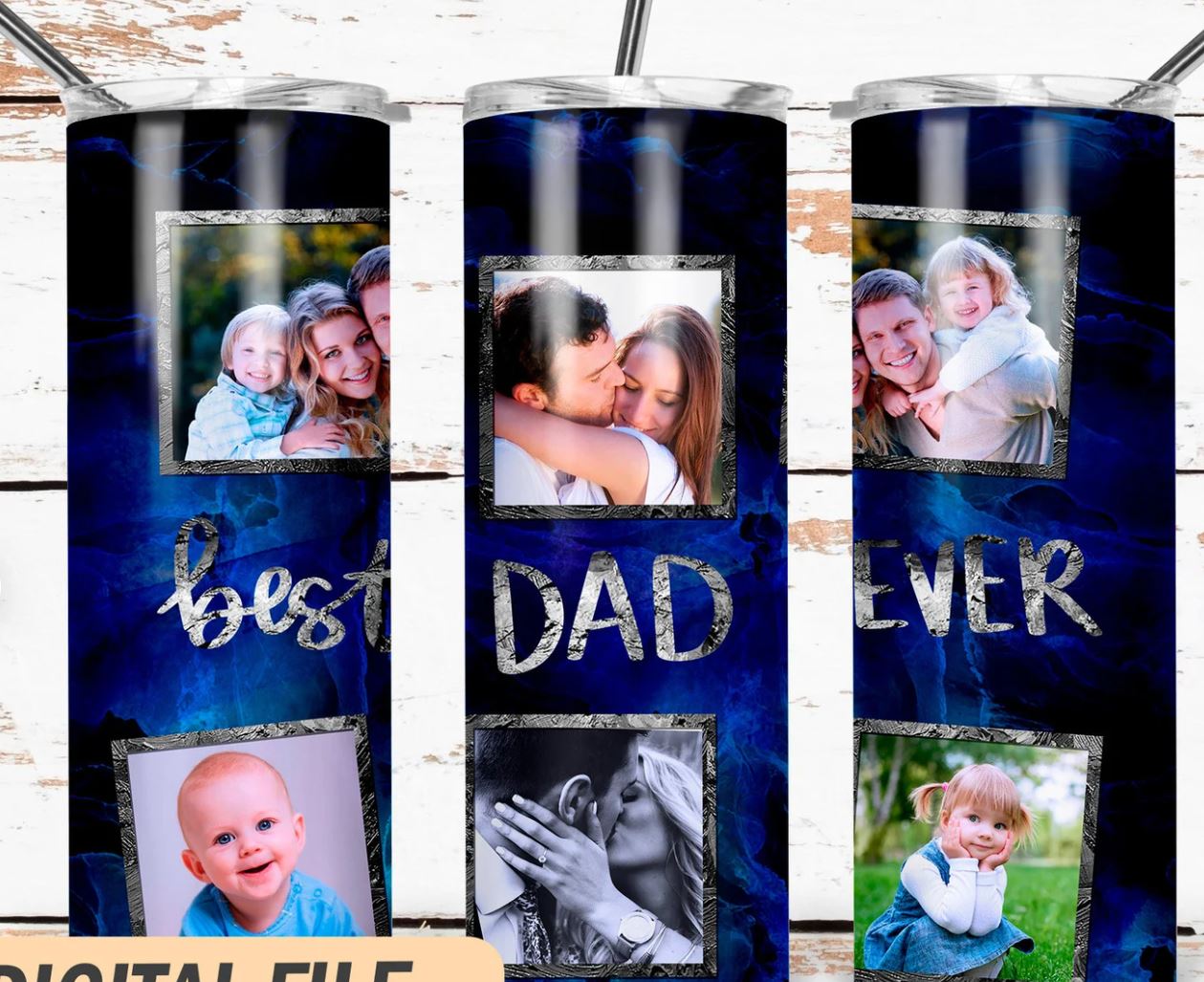 Best Dad Ever Stainless Steel Tumbler