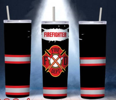 20oz Insulated Stainless Steel Travel Tumbler - Public Service Jobs