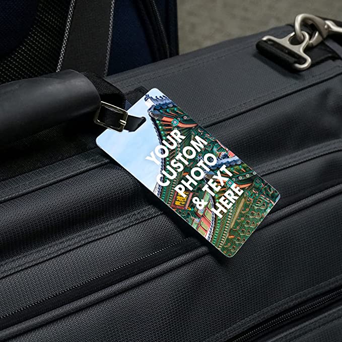 Customized Passport Cover or Luggage Tag