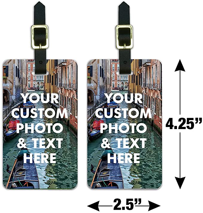 Customized Passport Cover or Luggage Tag