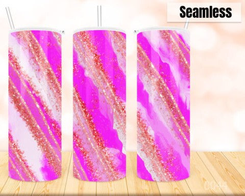 20oz Insulated Stainless Steel Travel Tumbler with (Milky-way)