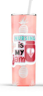 20oz Insulated Stainless Steel Travel Tumbler - Nursing Jobs