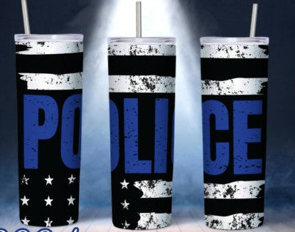 20oz Insulated Stainless Steel Travel Tumbler - Public Service Jobs
