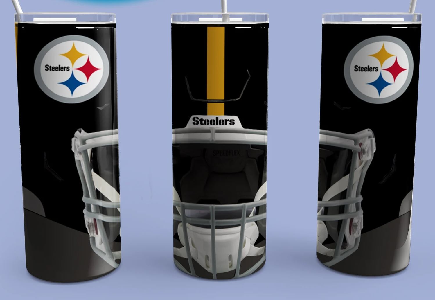 NFL Pittsburgh Steelers 16 oz. Stainless Steel Travel Tumbler