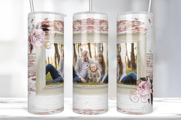 20oz Insulated Stainless Steel Travel Tumbler with lid and Custom Photo (1 Photo)