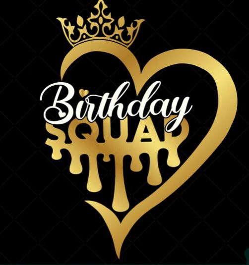 Birthday Squad (Heart and Drip)- Shirt