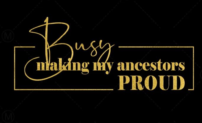 Busy Making my ancestors proud Shirt