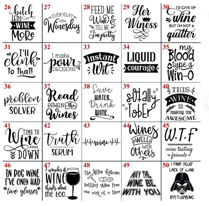 Sarcastic and Witty Tumblers - 12oz Insulated Stainless Steel Wine Tumbler