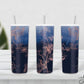 20oz Insulated Stainless Steel Travel Tumbler with (Floral)