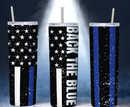 20oz Insulated Stainless Steel Travel Tumbler - Public Service Jobs
