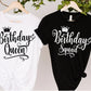 Birthday Queen --Birthday Squad - Shirt