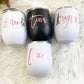 Custom Names - 12oz Insulated Stainless Steel Wine Tumbler
