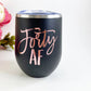 AF Birthday Squad Tumblers (Customize with any Number) - 12oz Insulated Stainless Steel Wine Tumbler