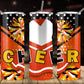 20oz Insulated Stainless Steel Travel Tumbler with (Cheerleader)