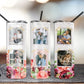 20oz Insulated Stainless Steel Travel Tumbler with lid and Custom Photo (6 Photos/Text)
