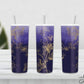 20oz Insulated Stainless Steel Travel Tumbler with (Floral)