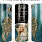 God has you in His Arms - 20oz Insulated Stainless Steel Travel Tumbler with lid and Custom Photo