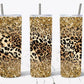 Leopard/Cheetah Print - Spring Sunflower