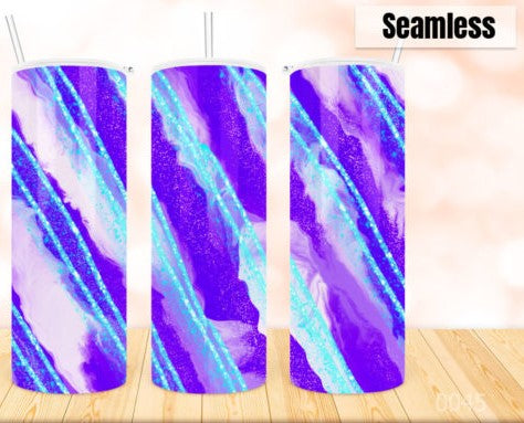 20oz Insulated Stainless Steel Travel Tumbler with (Milky-way)