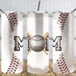 20oz Insulated Stainless Steel Travel Tumbler with lid Mom (Sports Mom)