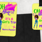 Oh Ship Customized Passport Cover or Luggage Tag