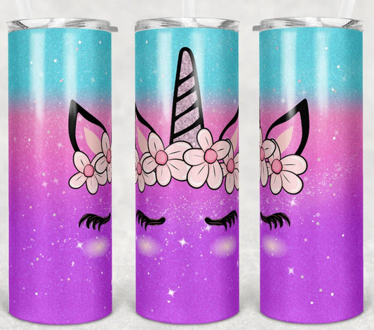 Purple Unicorn - 20oz Insulated Stainless Steel Travel Tumbler