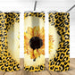 20oz Insulated Stainless Steel Travel Tumbler - Spring Sunflower