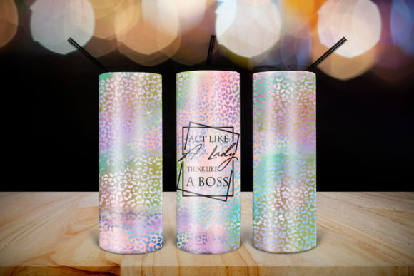 20oz Insulated Stainless Steel Travel Tumbler with (Boss Lady)