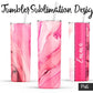 20oz Insulated Stainless Steel Travel Tumbler with lid and Custom Name (WaterColor)