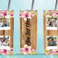 20oz Insulated Stainless Steel Travel Tumbler with lid and Custom Photo (4 Photos and Text)
