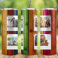 20oz Insulated Stainless Steel Travel Tumbler with lid and Custom Photo (6 Photos/Text)