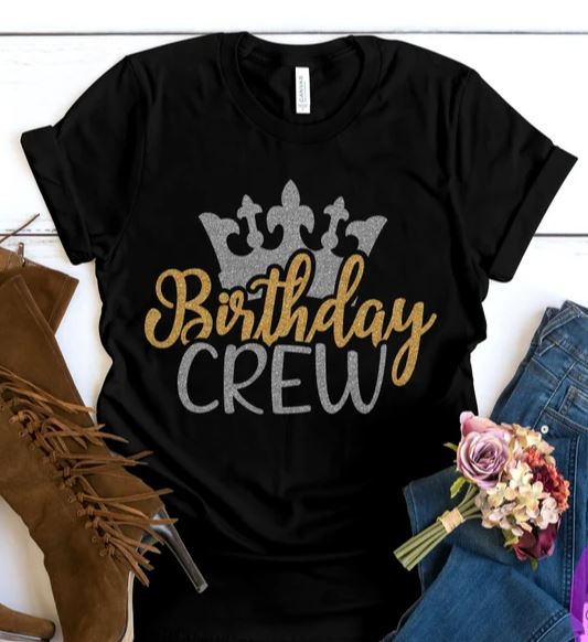 Birthday Crew (Crown) - Shirt