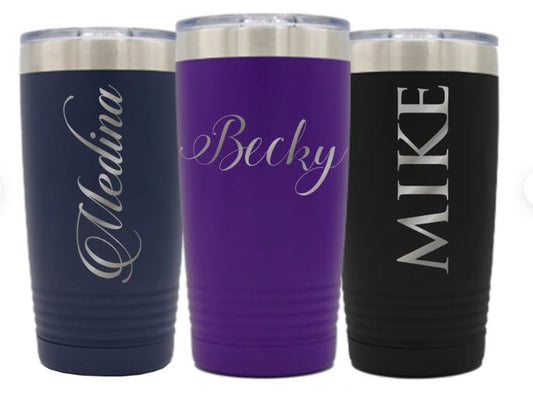 Personalized Name - Insulated Stainless Steel Tumbler