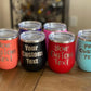 Custom Text - 12oz Insulated Stainless Steel Wine Tumbler