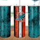 20oz Insulated Stainless Steel Travel Tumbler - Miami Dolphins