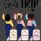 Girls Trip in Progress Customized Passport Cover or Luggage Tag