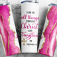 I Can Do all Things Through Christ (Pink)- 20oz Insulated Stainless Steel Travel Tumbler