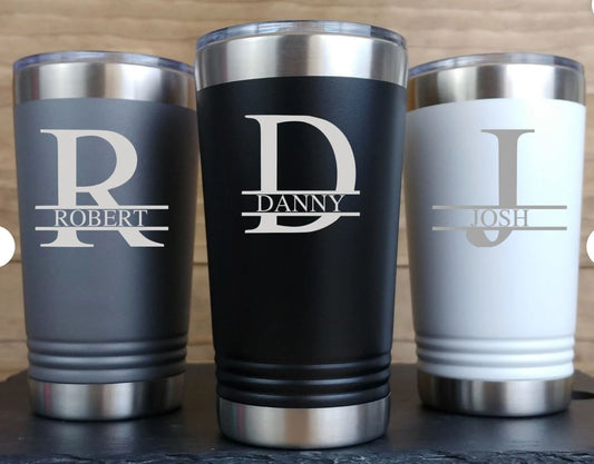 Monogram - Insulated Stainless Steel Tumbler