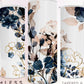 Navy and Blush Flowers -  20oz Insulated Stainless Steel Travel Tumbler