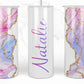 Pink and Gold - 20oz Insulated Stainless Steel Travel Tumbler