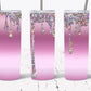 Pink Sparkle and Drip - 20oz Insulated Stainless Steel Travel Tumbler