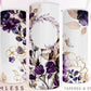 Purple Watercolors - 20oz Insulated Stainless Steel Travel Tumbler