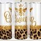 Queen Bee cheetah- 20oz Insulated Stainless Steel Travel Tumbler