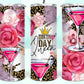 Birthday Queen cheetah- 20oz Insulated Stainless Steel Travel Tumbler