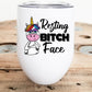 Resting Bitch Face - 12oz Insulated Stainless Steel Travel Tumbler