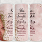 She is Clothed in Strength - 20oz Insulated Stainless Steel Travel Tumbler